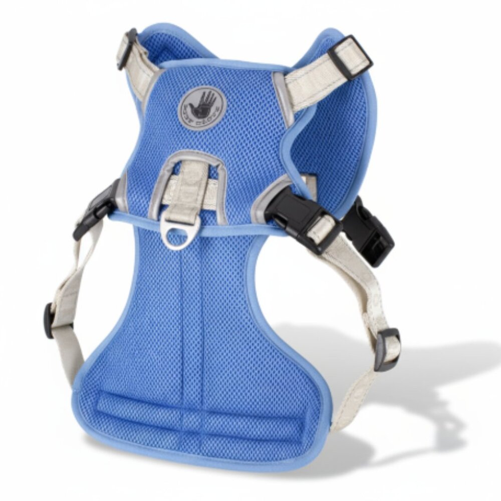 New Body Glove Cooling Dog Harness, Blue, Large: 29 to 38-in chest IOP